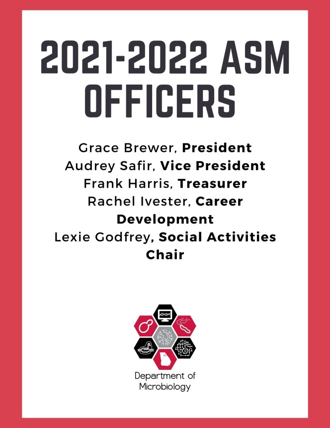 2021-2022 ASM Officers
