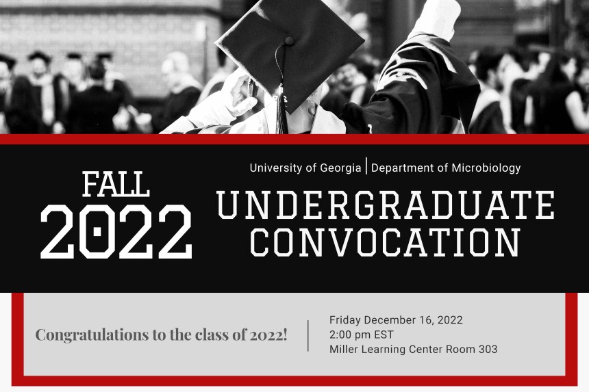 Fall 2022 Convocation Invitation