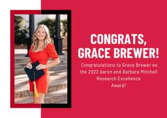 Congratulations, Grace Brewer!